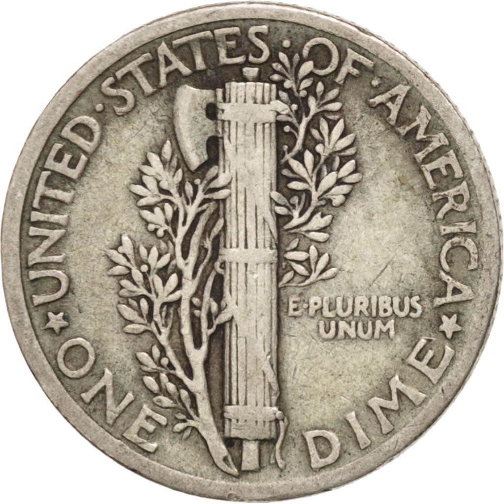 Stati Uniti, Mercury Dime, Dime, 1936, U.S. Mint, Philadelphia, BB, Argento,...