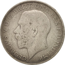 Gran Bretagna, George V, Florin, Two Shillings, 1922, MB+, Argento, KM:817a