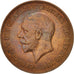 Great Britain, George V, Penny, 1929, AU(50-53), Bronze, KM:838