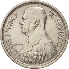 Monaco, Louis II, 10 Francs, 1946, AU(50-53), Copper-nickel