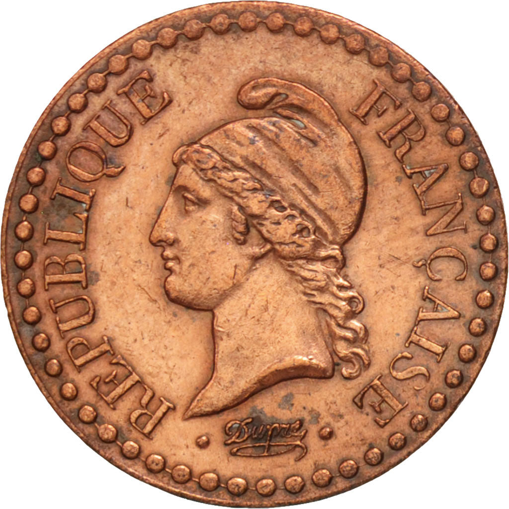 Coin, France, Dupré, Centime, 1851, Paris, AU(55-58), Bronze, KM:754