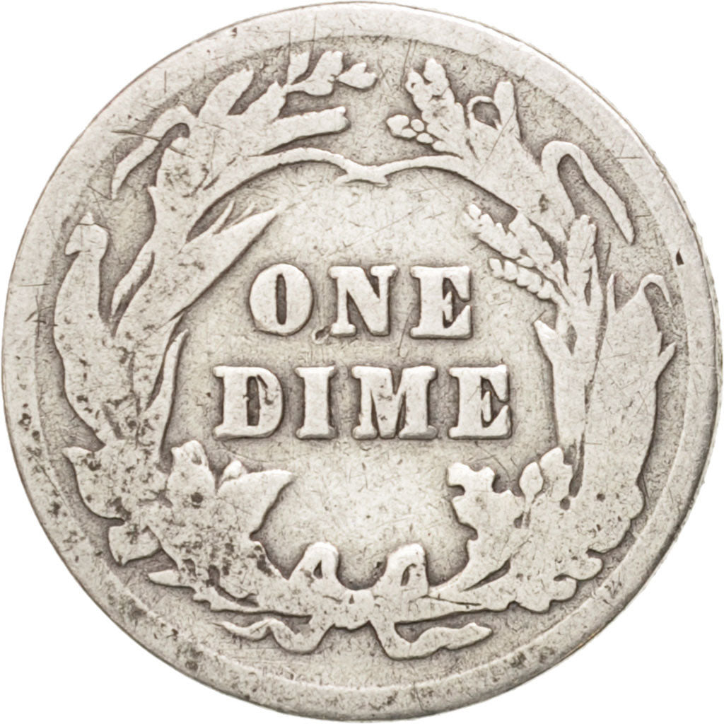 Stati Uniti, Barber Dime, Dime, 1901, U.S. Mint, Philadelphia, MB, Argento, K...