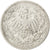 Coin, GERMANY - EMPIRE, 1/2 Mark, 1907, Muldenhütten, VF(30-35), Silver, KM:17