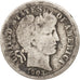 Moneta, Stati Uniti, Barber Dime, Dime, 1903, U.S. Mint, Philadelphia, B+