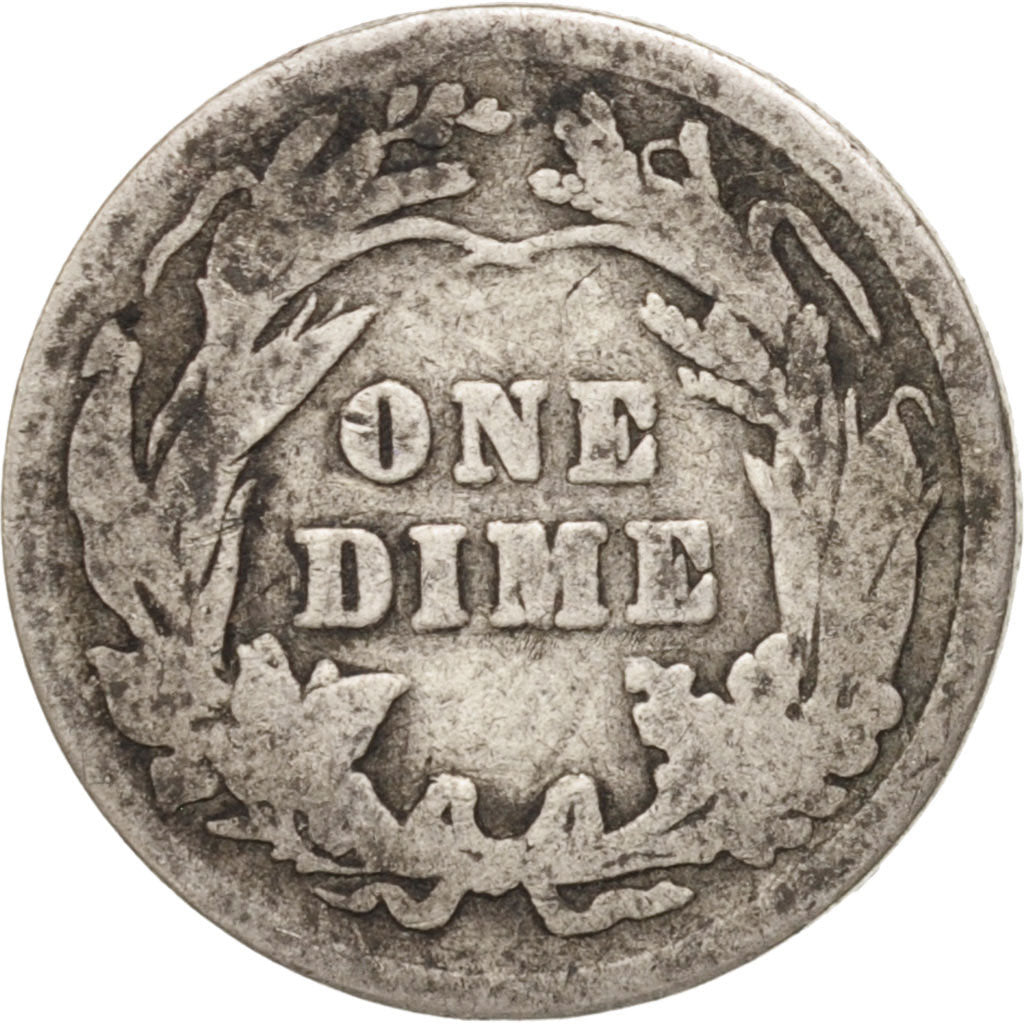 Monnaie, États-Unis, Barber Dime, Dime, 1903, U.S. Mint, Philadelphie, B+
