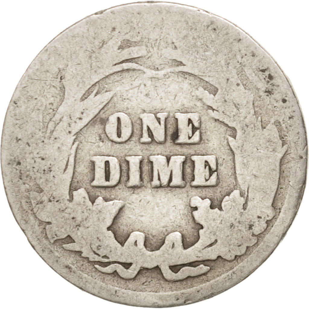 United States, Barber Dime, Dime, 1905, U.S. Mint, Philadelphia, G(4-6), Silv.er