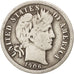 Coin, United States, Barber Dime, Dime, 1906, U.S. Mint, Philadelphia