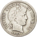 United States, Barber Dime, Dime, 1907, U.S. Mint, Philadelphia, VF(20-25)