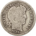 Stati Uniti, Barber Dime, Dime, 1908, U.S. Mint, Philadelphia, B+, Argento, K...