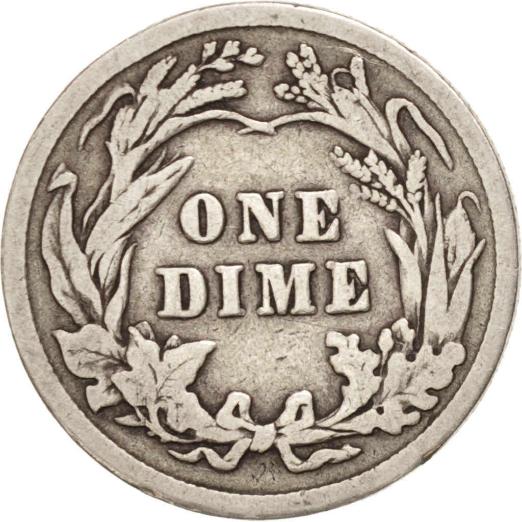 Münze, Vereinigte Staaten, Barber Dime, Dime, 1912, U.S. Mint, Philadelphia, S