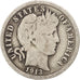 United States, Barber Dime, Dime, 1913, U.S. Mint, Philadelphia, VF(20-25)