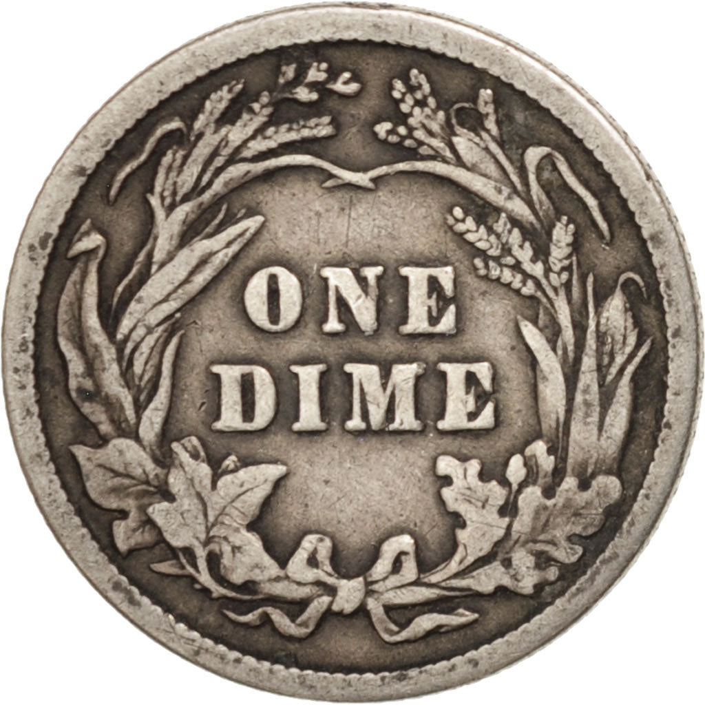 Münze, Vereinigte Staaten, Barber Dime, Dime, 1914, U.S. Mint, Philadelphia