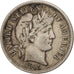 United States, Barber Dime, Dime, 1915, U.S. Mint, Philadelphia, VF(30-35)
