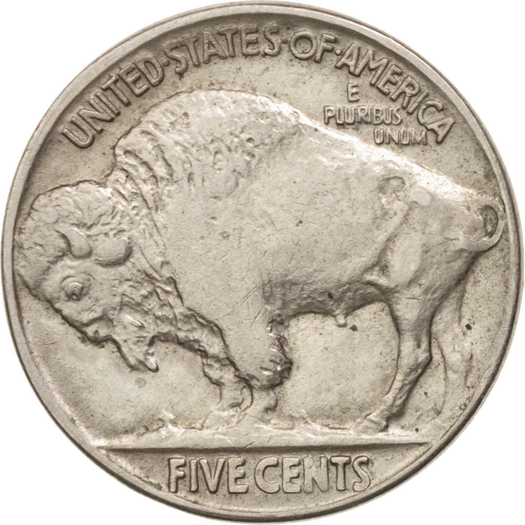 United States, Buffalo Nickel, 5 Cents, 1928, U.S. Mint, Philadelphia