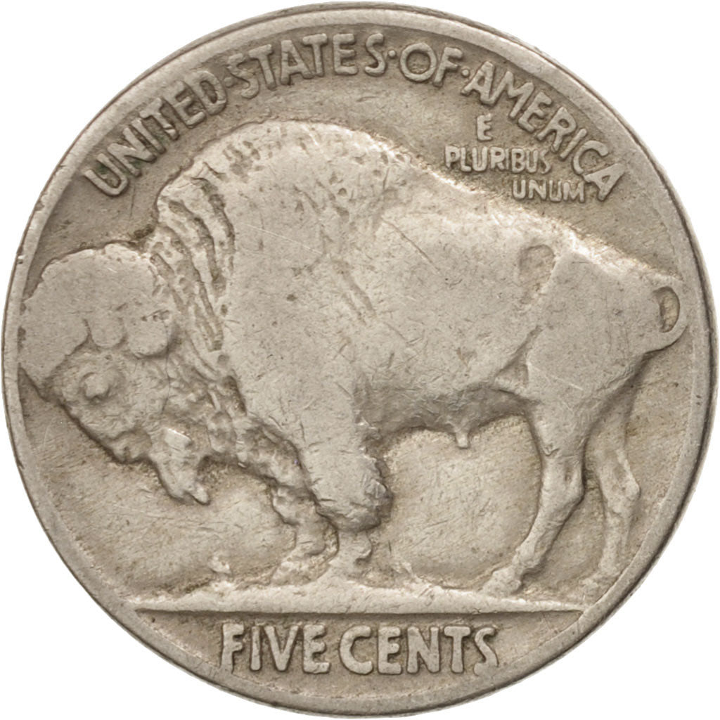 United States, Buffalo Nickel, 5 Cents, 1935, U.S. Mint, Philadelphia