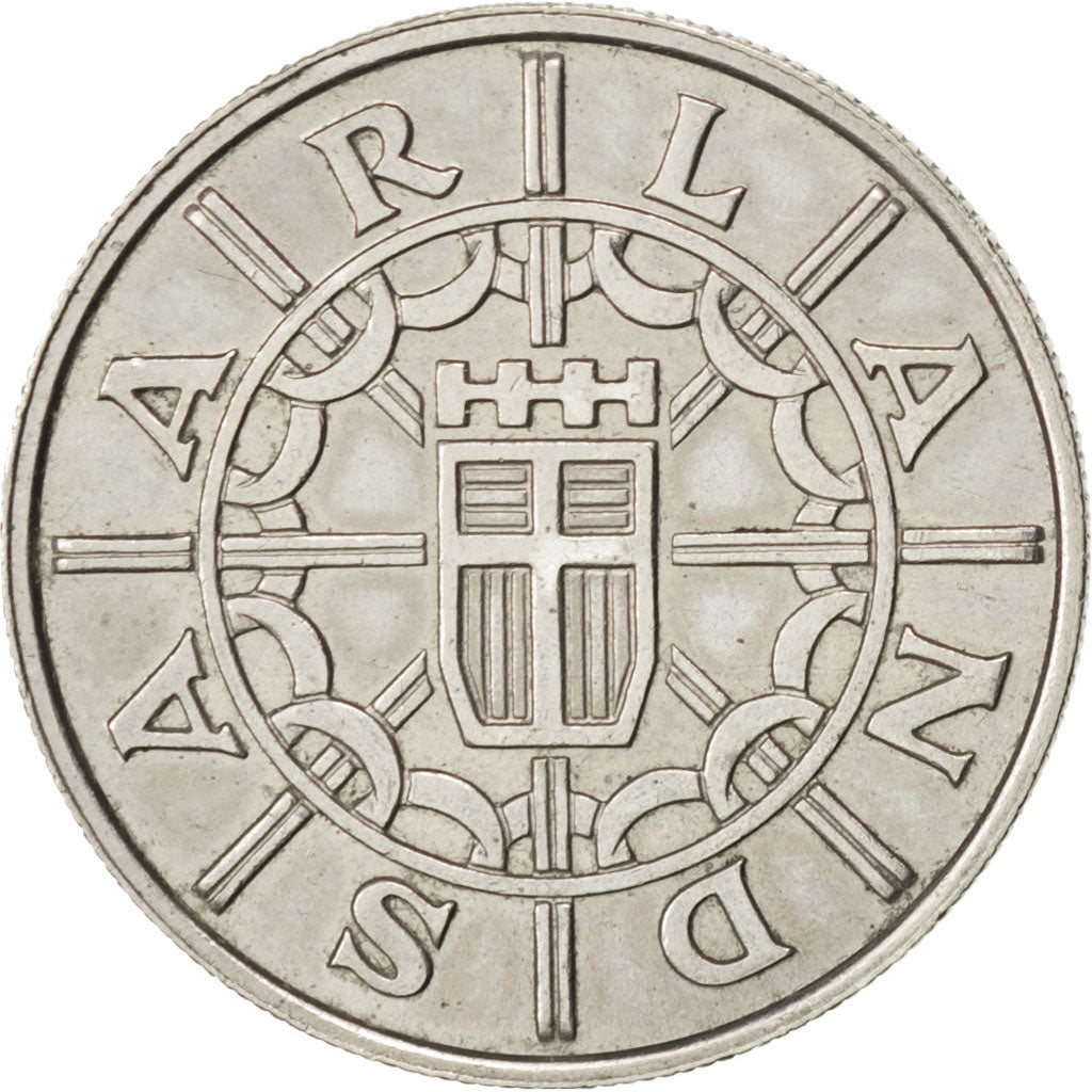 SAARLAND, 100 Franken, 1955, Paris, KM #4, AU(50-53), Copper-Nickel, 24, 6.11