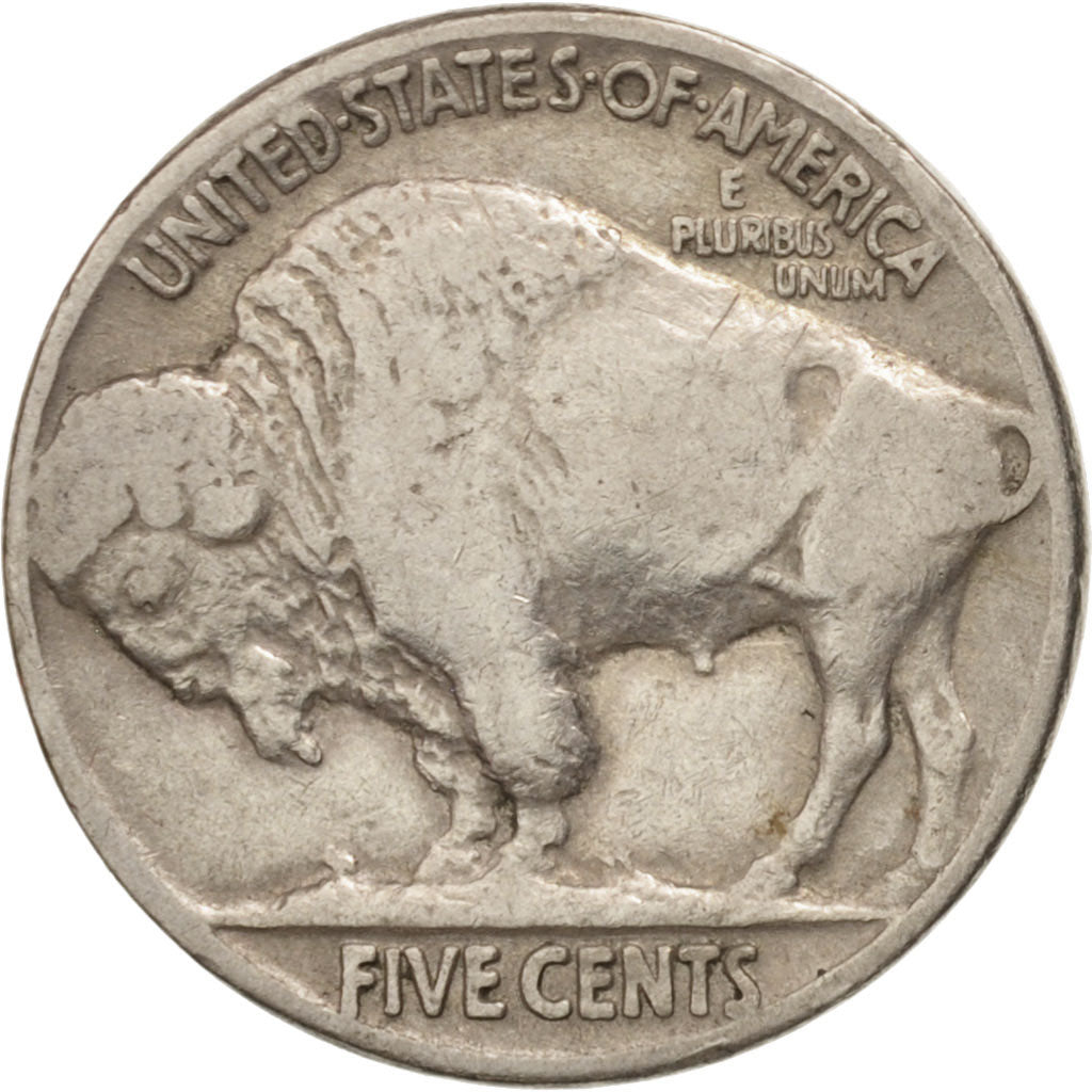 États-Unis, Buffalo Nickel, 5 Cents, 1935, U.S. Mint, Philadelphia, TB+