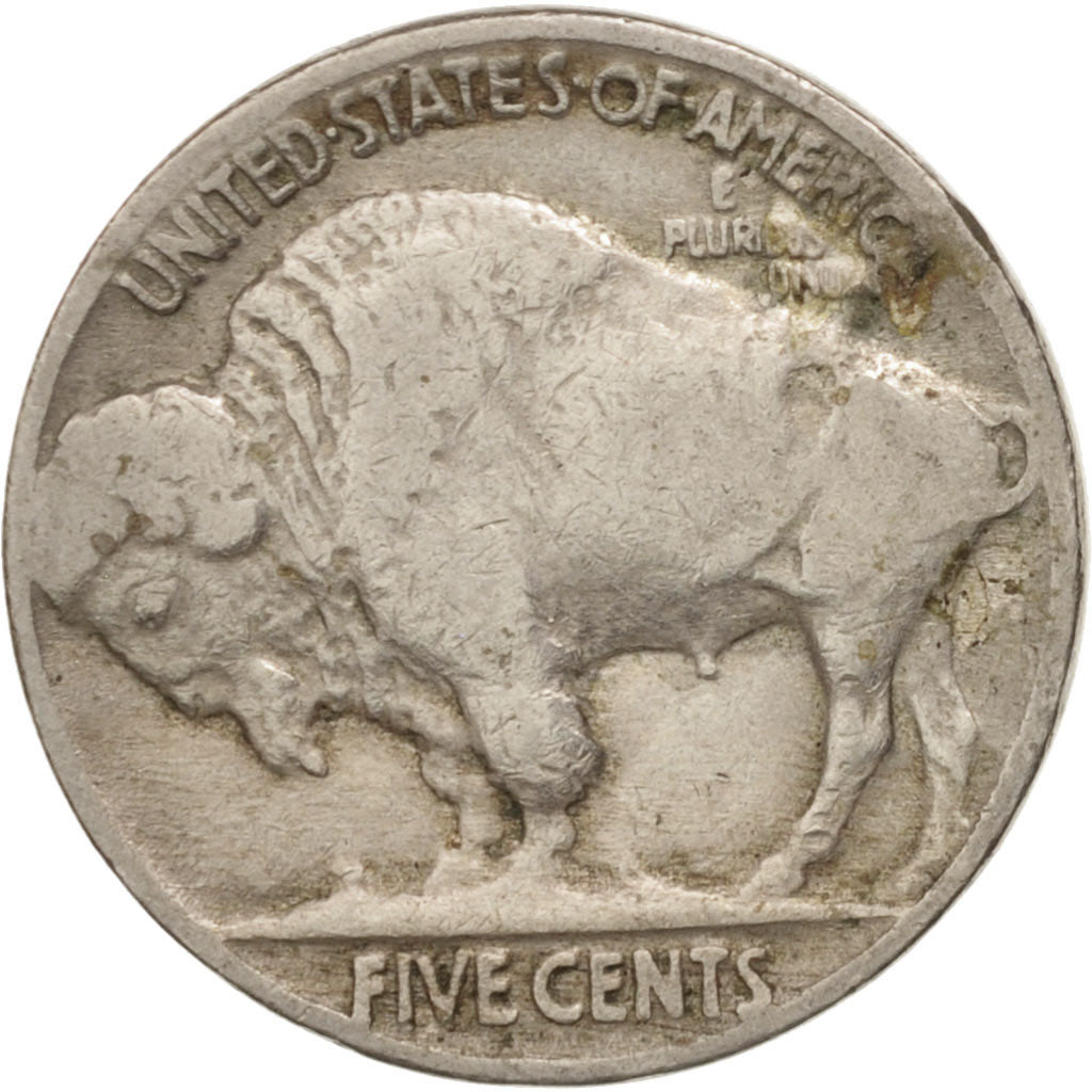 United States, Buffalo Nickel, 5 Cents, 1937, U.S. Mint, Philadelphia