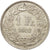 Moneda, Suiza, Franc, 1943, Bern, MBC+, Plata, KM:24