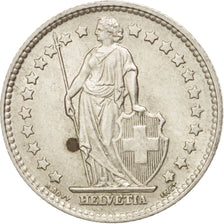 Coin, Switzerland, Franc, 1956, Bern, AU(50-53), Silver, KM:24