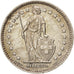 Coin, Switzerland, Franc, 1931, Bern, AU(50-53), Silver, KM:24
