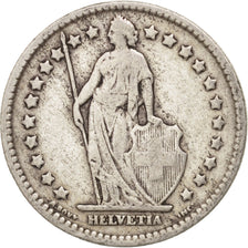 Svizzera, Franc, 1913, Bern, MB, Argento, KM:24