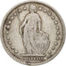Switzerland, Franc, 1899, Bern, VF(20-25), Silver, KM:24