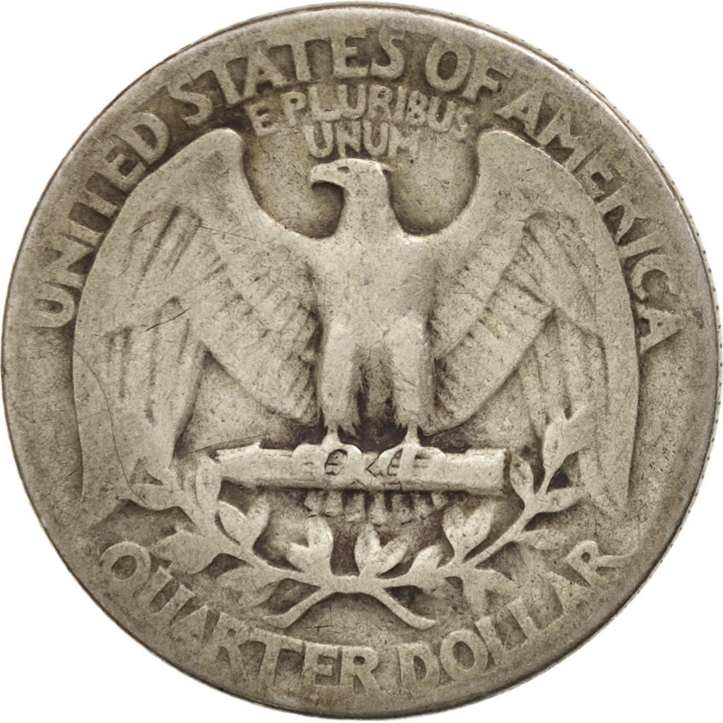 Coin, United States, Washington Quarter, Quarter, 1942, U.S. Mint, Philadelphia