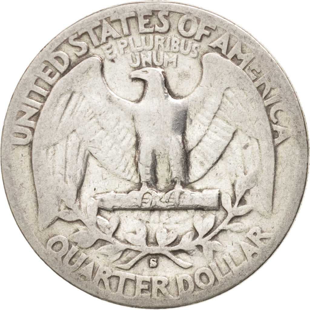 Münze, Vereinigte Staaten, Washington Quarter, Quarter, 1942, U.S. Mint, San