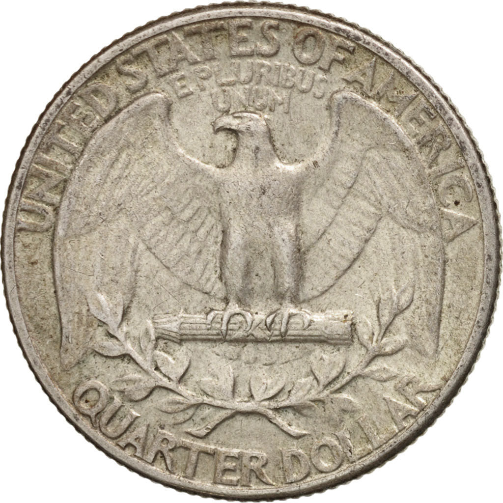 United States, Washington Quarter, Quarter, 1943, U.S. Mint, Philadelphia