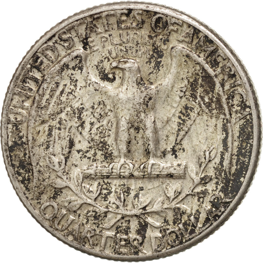 Coin, United States, Washington Quarter, Quarter, 1964, U.S. Mint, Philadelphia