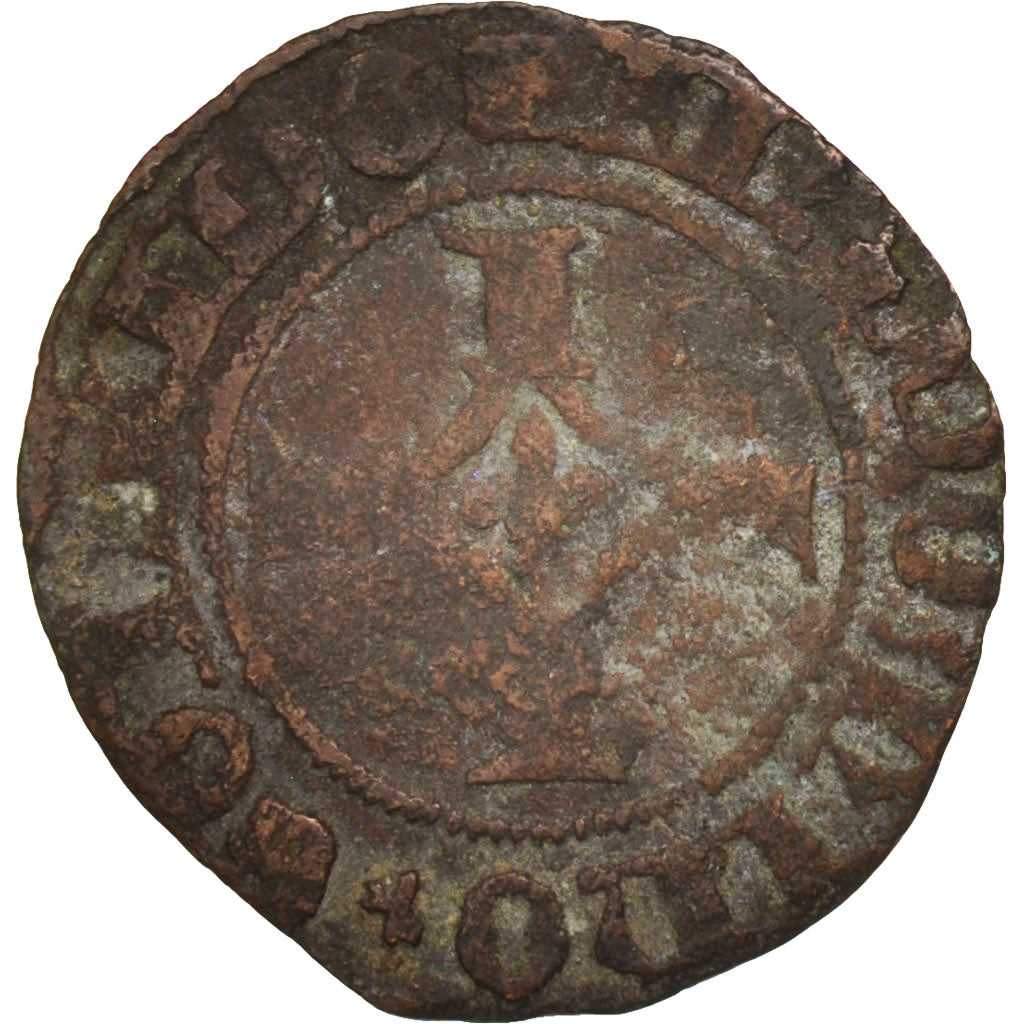 Coin, Belgium, Double Mite, Gent, VF(30-35), Billon
