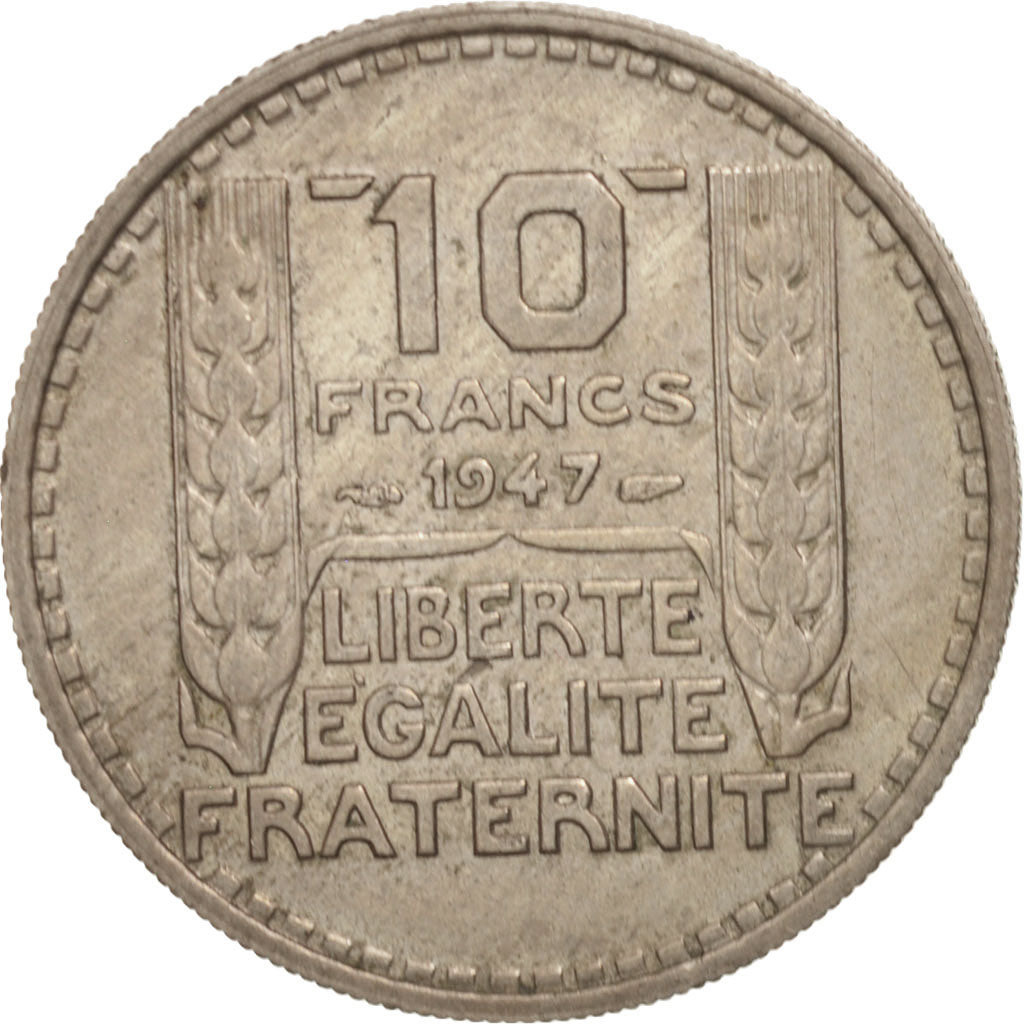 Monnaie, France, Turin, 10 Francs, 1947, Paris, SUP, Copper-nickel, KM:909.1