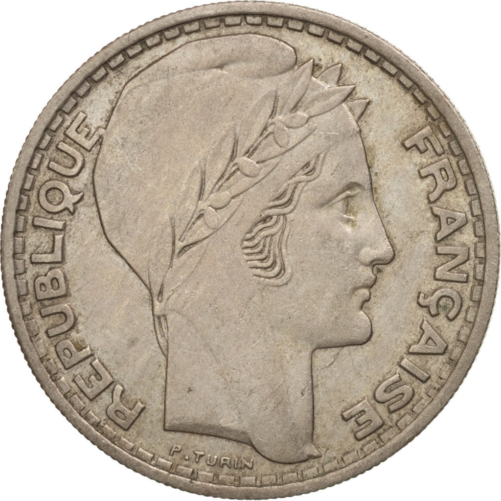 Monnaie, France, Turin, 10 Francs, 1945, Paris, SUP, Copper-nickel, KM:908.1
