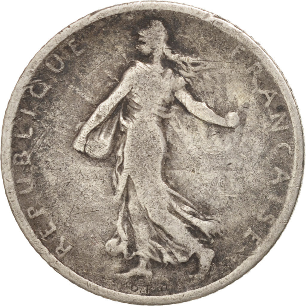 Frankreich, Semeuse, Franc, 1898, Paris, VF(20-25), Silver, KM:844.1