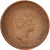 Moneda, Dinamarca, Frederik VI, Rigsbankskilling, 1813, Copenhagen, MBC+, Cobre
