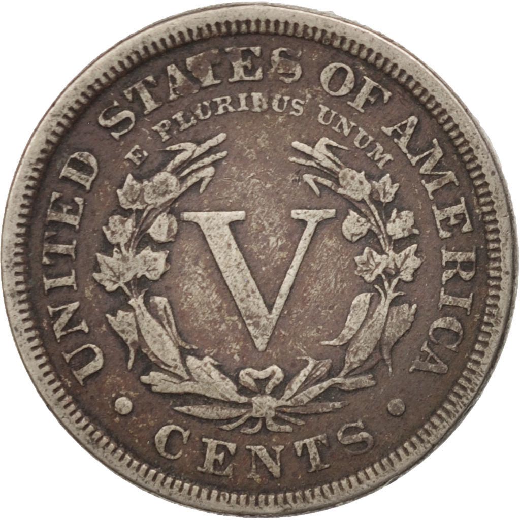 Vereinigte Staaten, Liberty Nickel, 5 Cents, 1896, U.S. Mint, Philadelphia