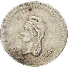 Mexico, 1/4 Real, Un Quarto/Una Quartilla, 1860, Mexico City, EF(40-45), Silver