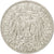 Moneda, ALEMANIA - IMPERIO, Wilhelm II, 25 Pfennig, 1910, Muldenhütten, MBC