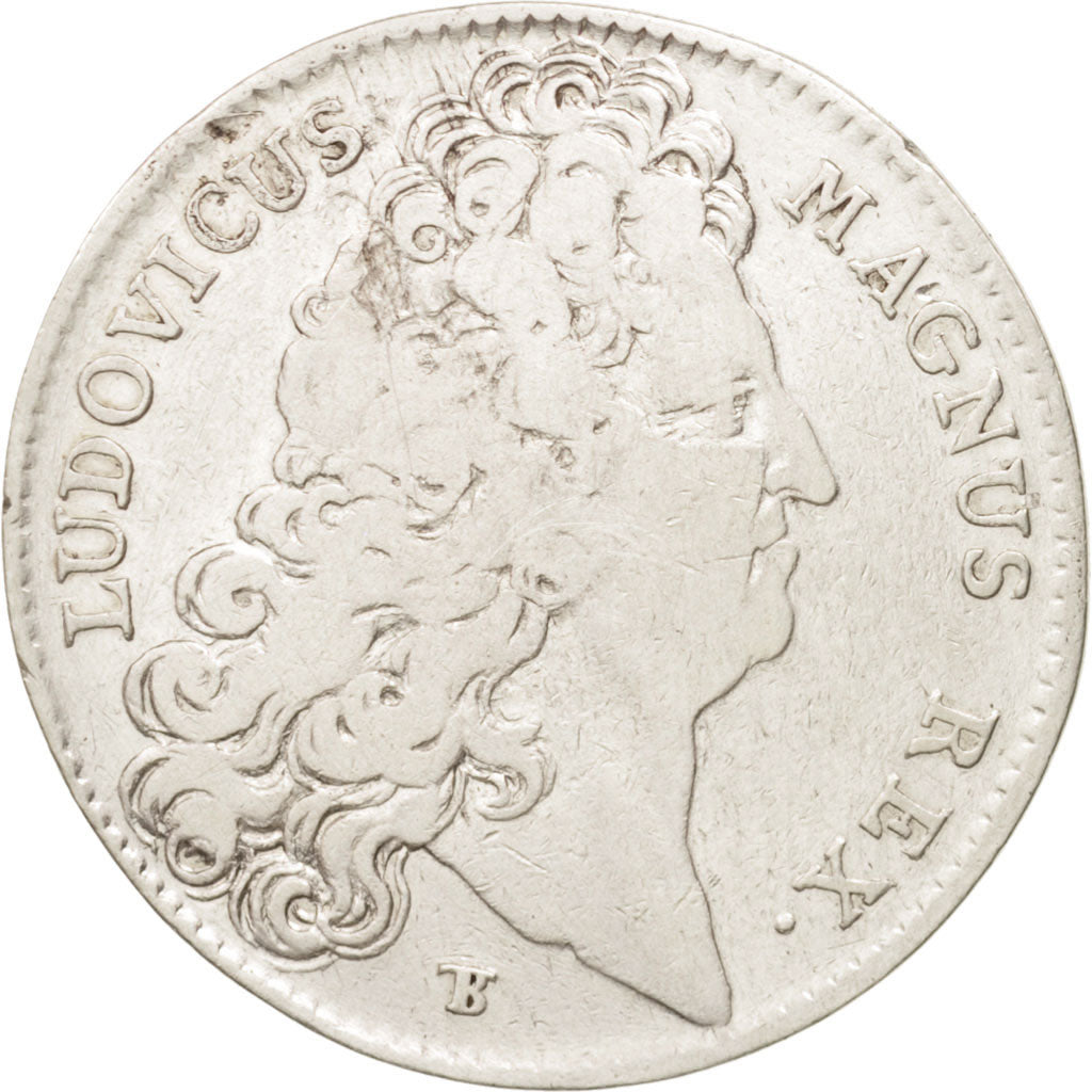 Francia, Token, Royal, États de Bretagne, Dinan, Louis XIV, 1707, Thomas