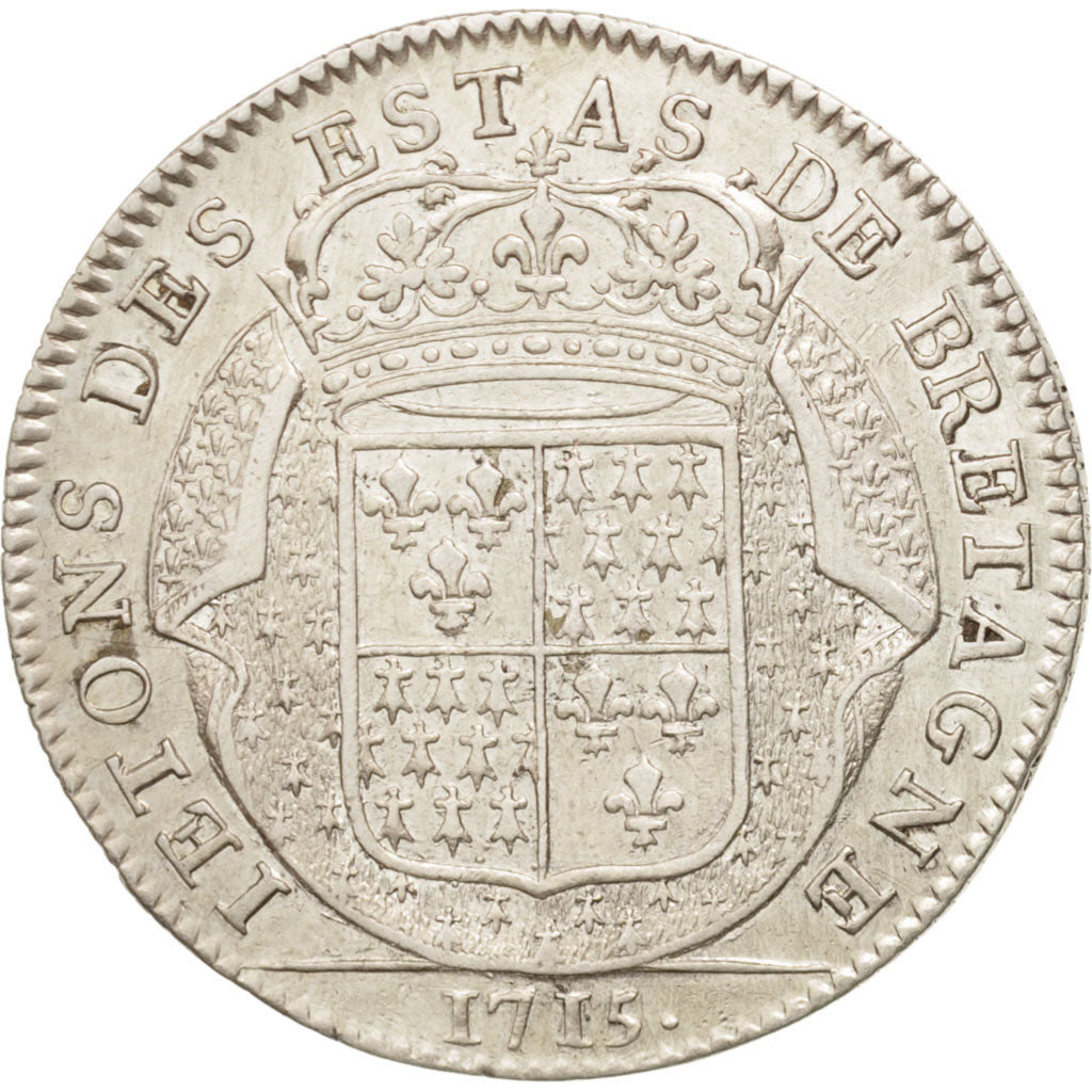 France, Royal, États de Bretagne, Saint-Brieuc, Louis XIV, 1715, Thomas Bernard
