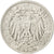 Moneda, ALEMANIA - IMPERIO, Wilhelm II, 25 Pfennig, 1910, Muldenhütten, MBC+