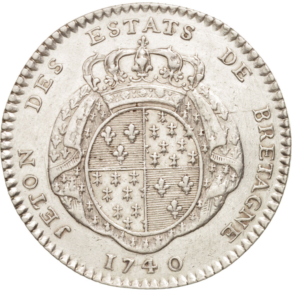 France, Royal, États de Bretagne, Rennes, Louis XV, 1740, François Marteau