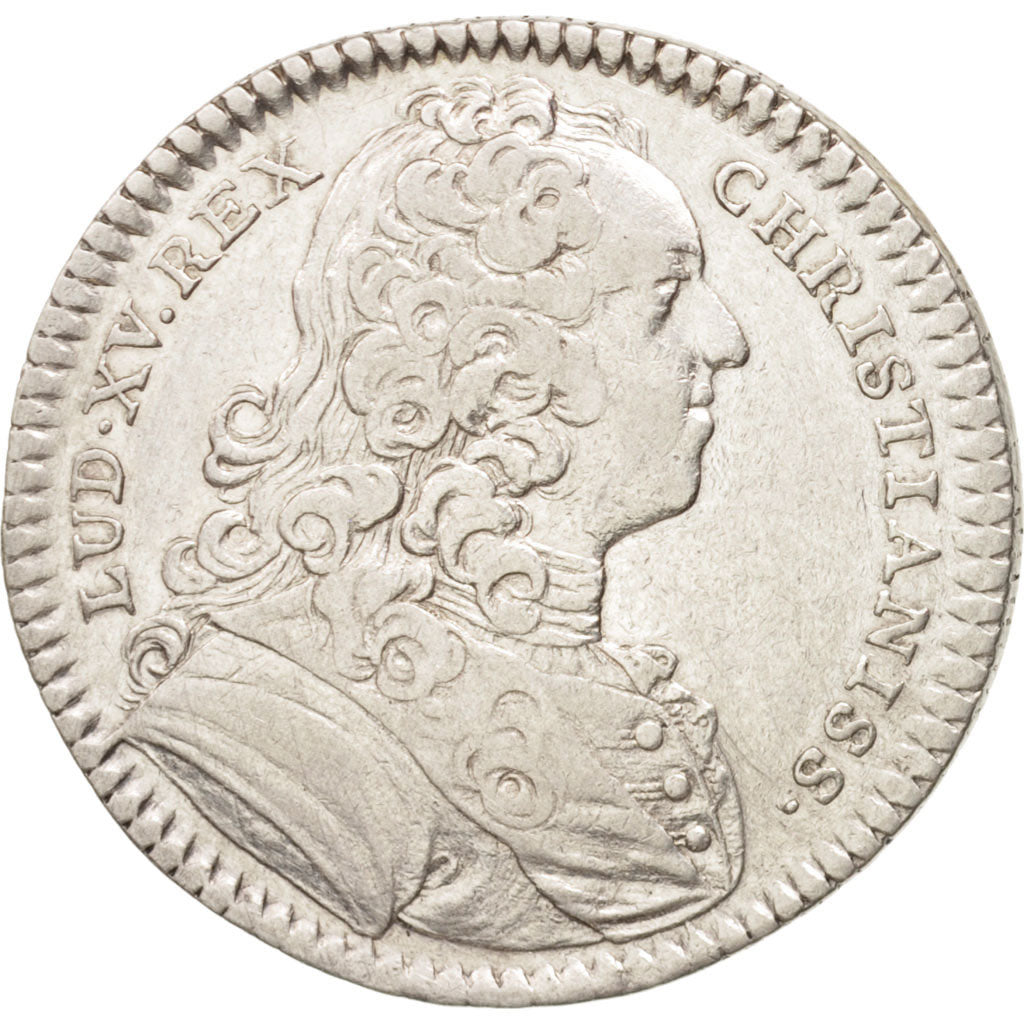 Frankrijk, Token, Royal, États de Bretagne, Rennes, Louis XV, 1736, Duvivier