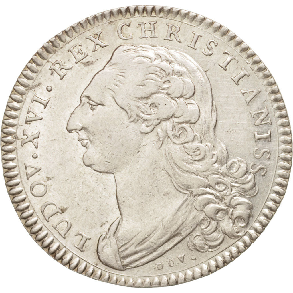 Frankreich, Royal, États de Bretagne, Rennes, Louis XVI, 1778, Duvivier, Token