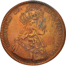 France, Token, Royal, États de Lille, Louis XV, EF(40-45), Copper