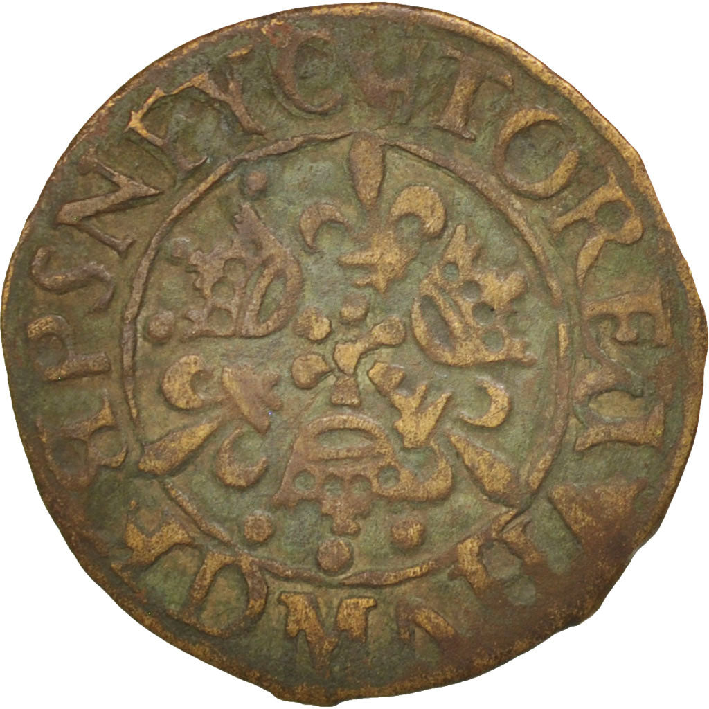 France, token count, Jeton au globe, Token, EF(40-45), Copper