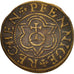 France, token count, Jeton au globe, Token, AU(50-53), Brass, 25