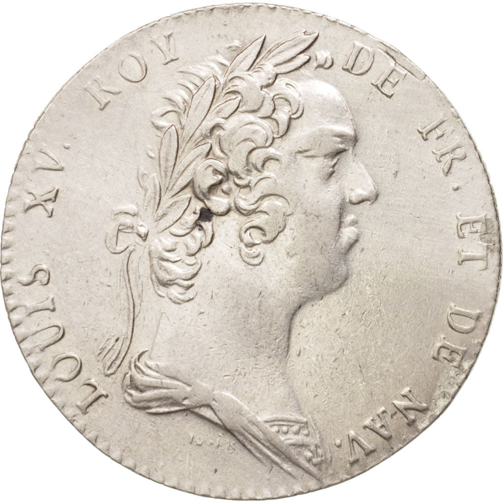 Francia, Token, Royal, Académie Française, Louis XV, Duvivier, MBC, Plata