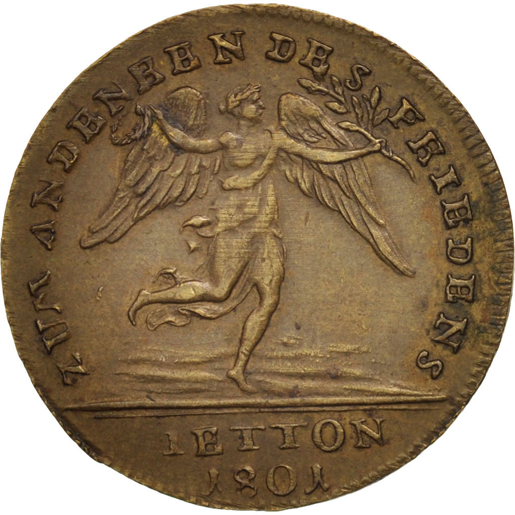 Austria, Austria, Bonaparte, 1801, Token, AU(50-53), Brass, 26